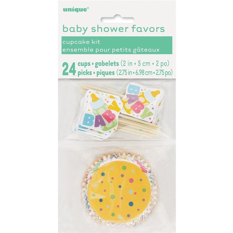 Baby Shower Cupcake Kit (24ct)