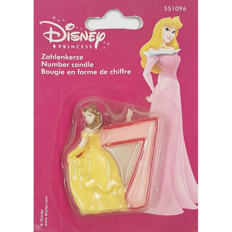 Disney Princess Birthday Cake Candle Number 7