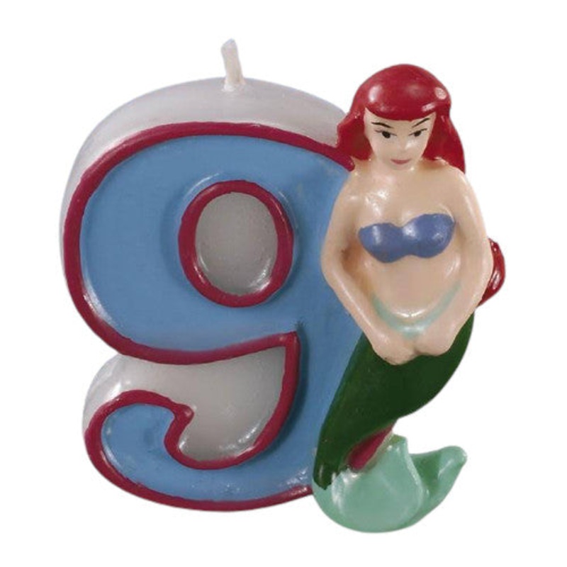 Disney Princess Birthday Cake Candle Number 9