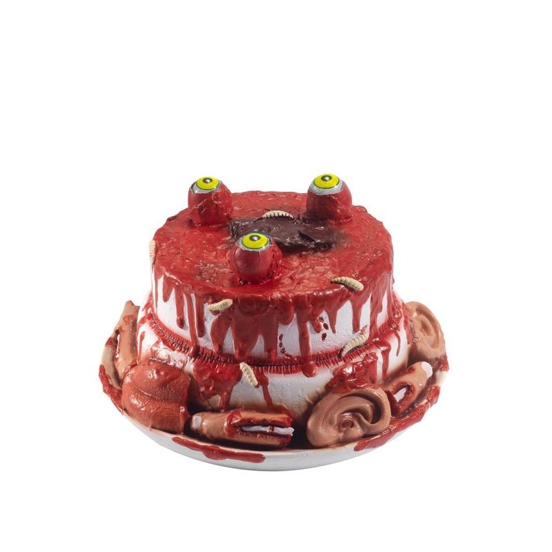 Latex Gory Gourmet Zombie Cake Prop