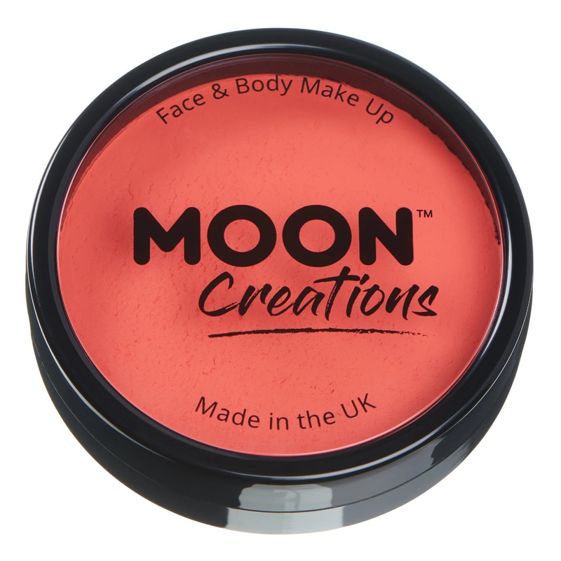 Moon Creations Pro Face Paint Cake Pot - Coral