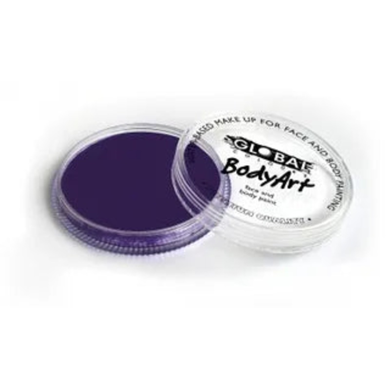 Purple Face & Body Paint Cake