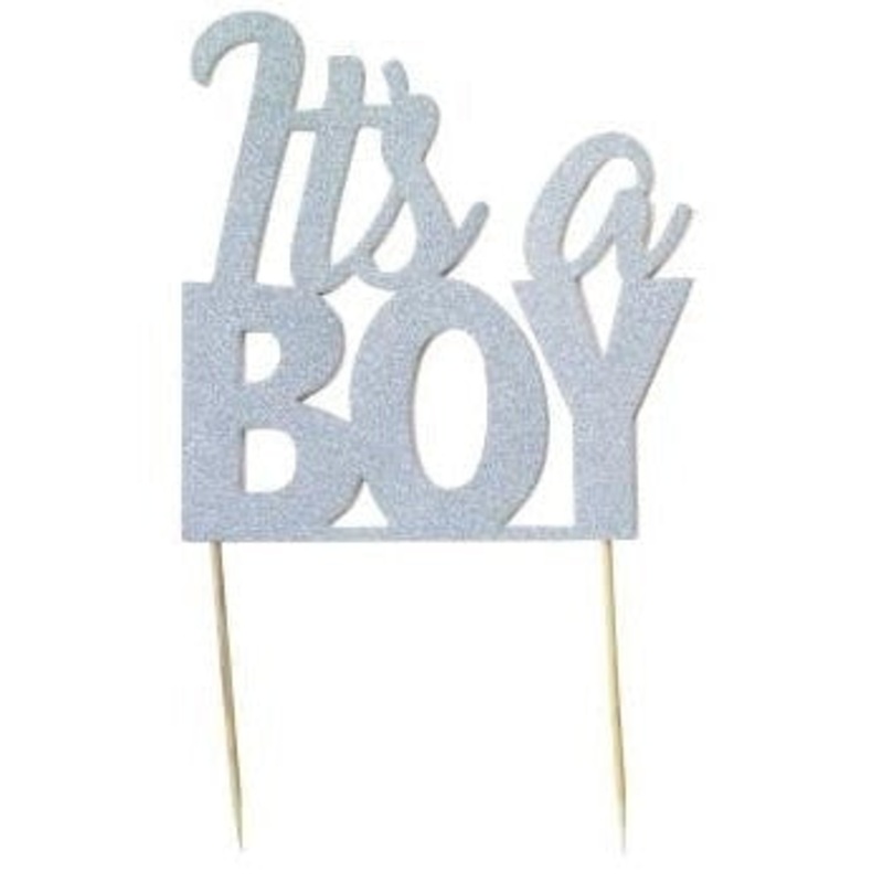 Cake Topper - Diamond It's a Boy