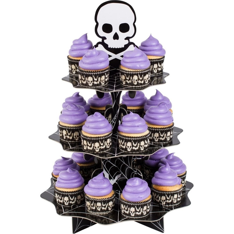 Cupcake Stand - Skull