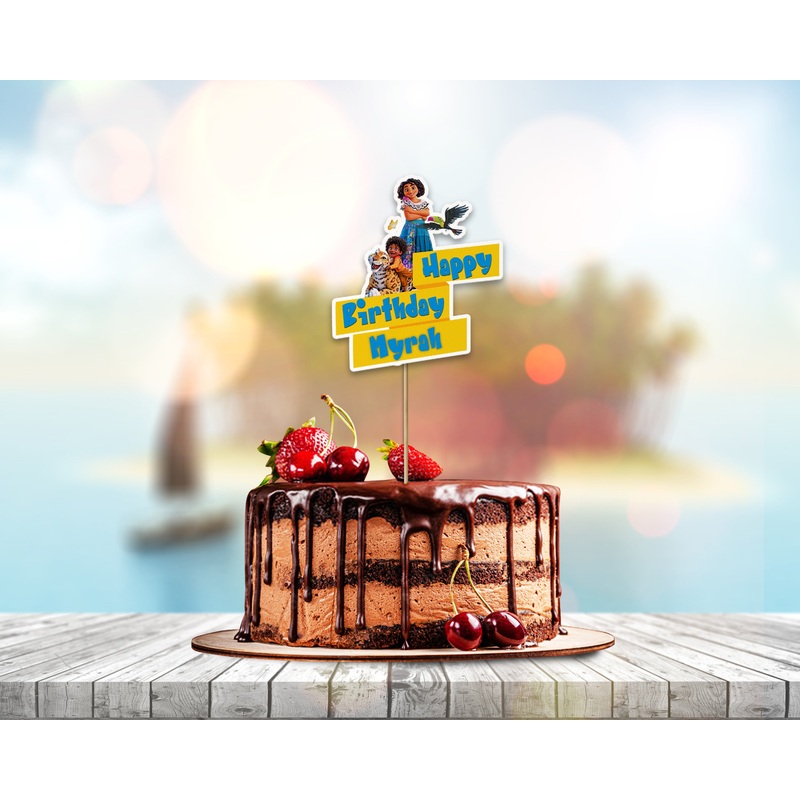 Encanto Theme  Customized Cake Topper