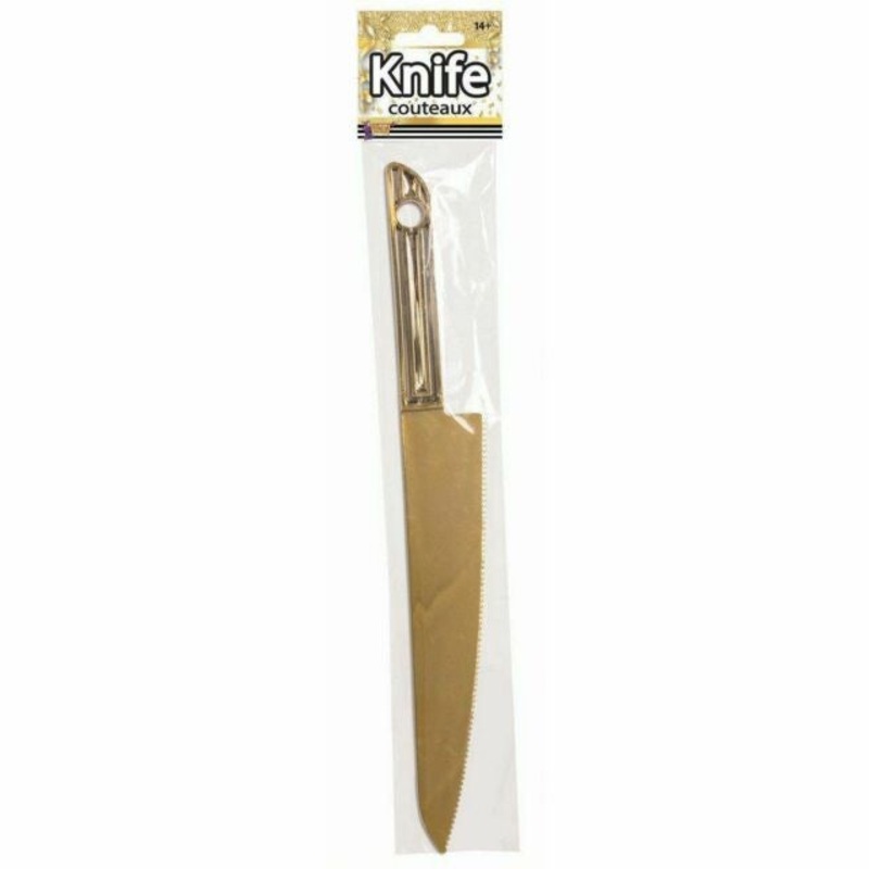 Gold Cake Knife