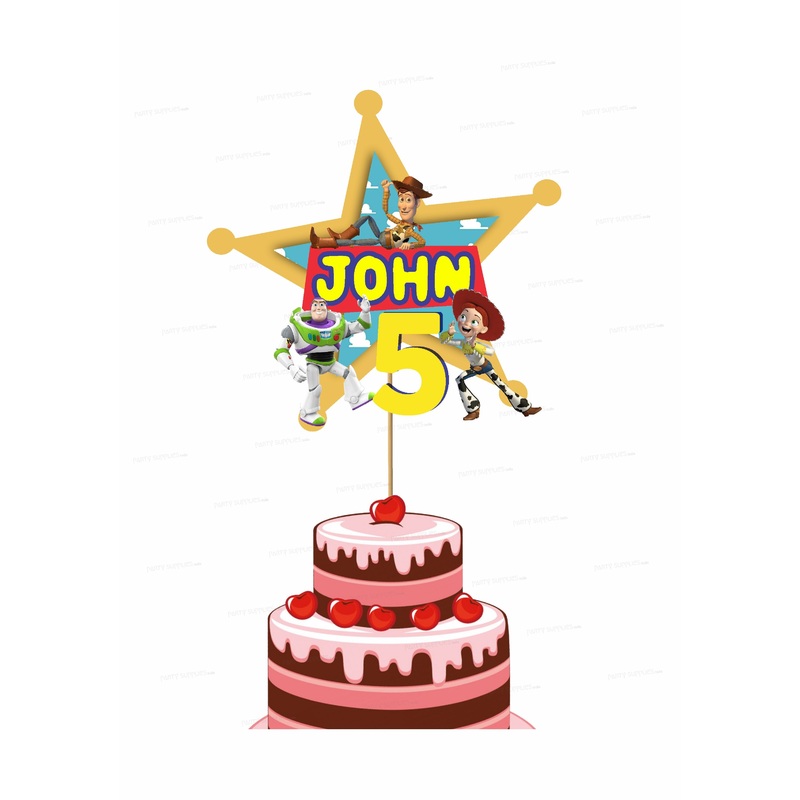 Toy Story Theme Cake Topper