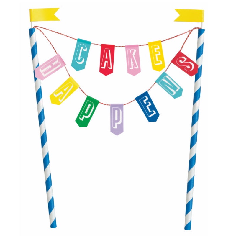 Cake Happens Cake Topper Decoration