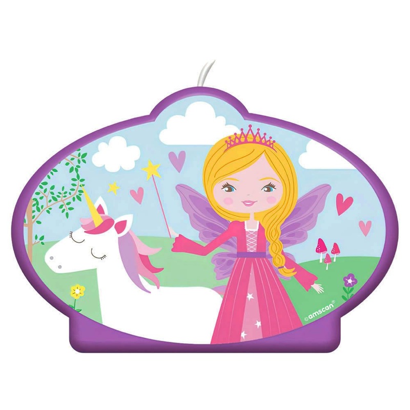 Princess Cake Candle