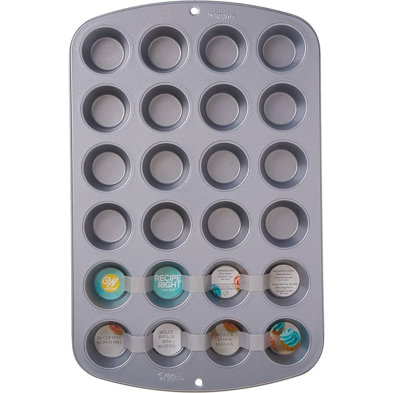 24 Mini Cupcake Muffin Pan
