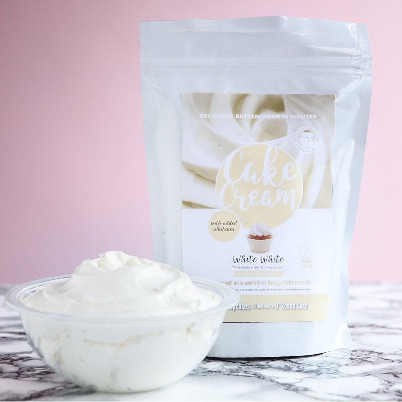 Cake Cream - White White 400g