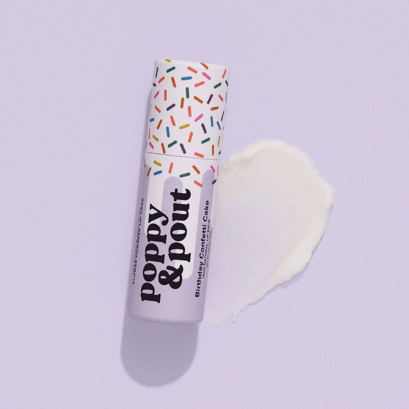 Lip Balm Birthday Confetti Cake