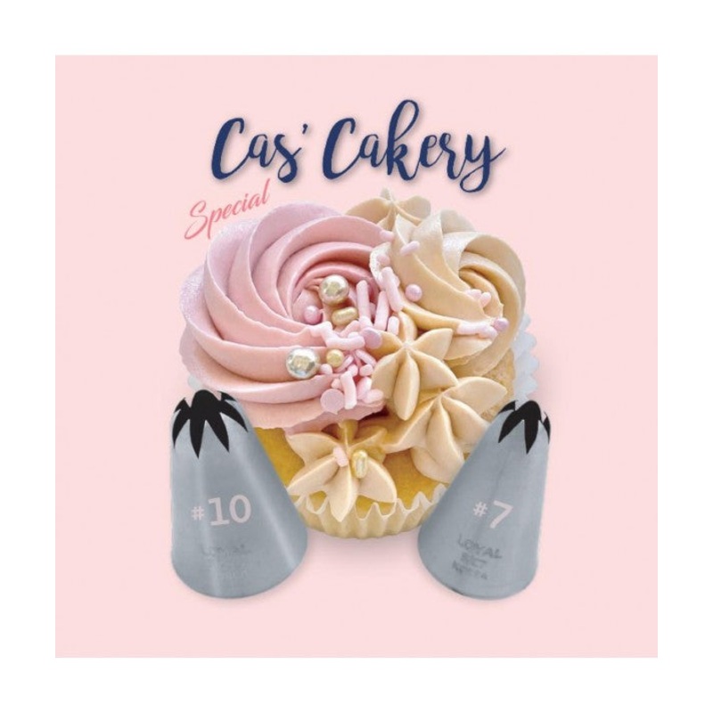 Loyal Cas Cakery Piping Set #10 & #7
