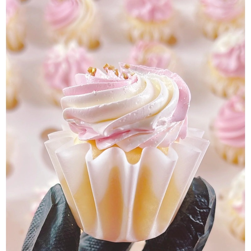 More Cuppies MINI Ripple Cupcake Baking Cups 96pk
