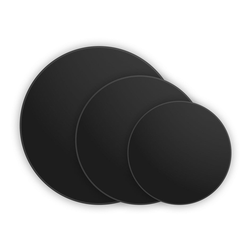 Round Cake Board Black