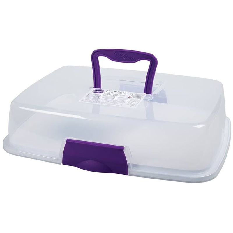 Wilton Oblong Reversible Cake and Cupcake Caddy