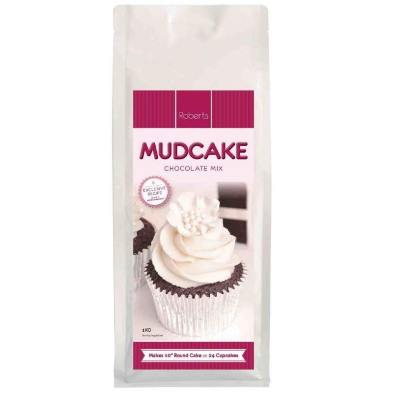 Baking Premix Professional Chocolate Mud Cake Mix 1kg Roberts