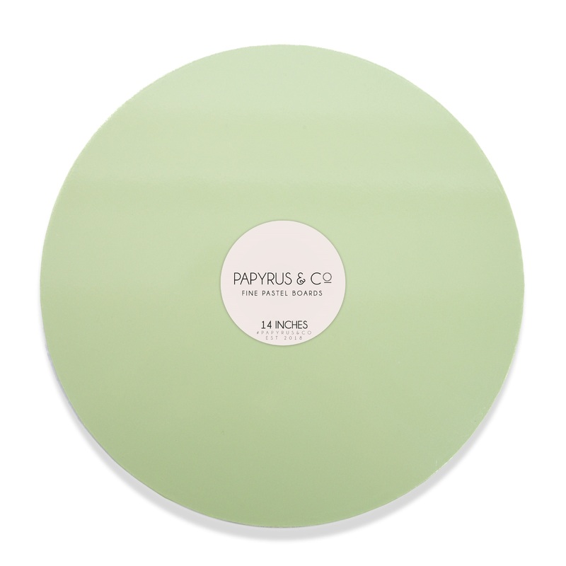 Cake Board Round Pastel Green 14 Inch