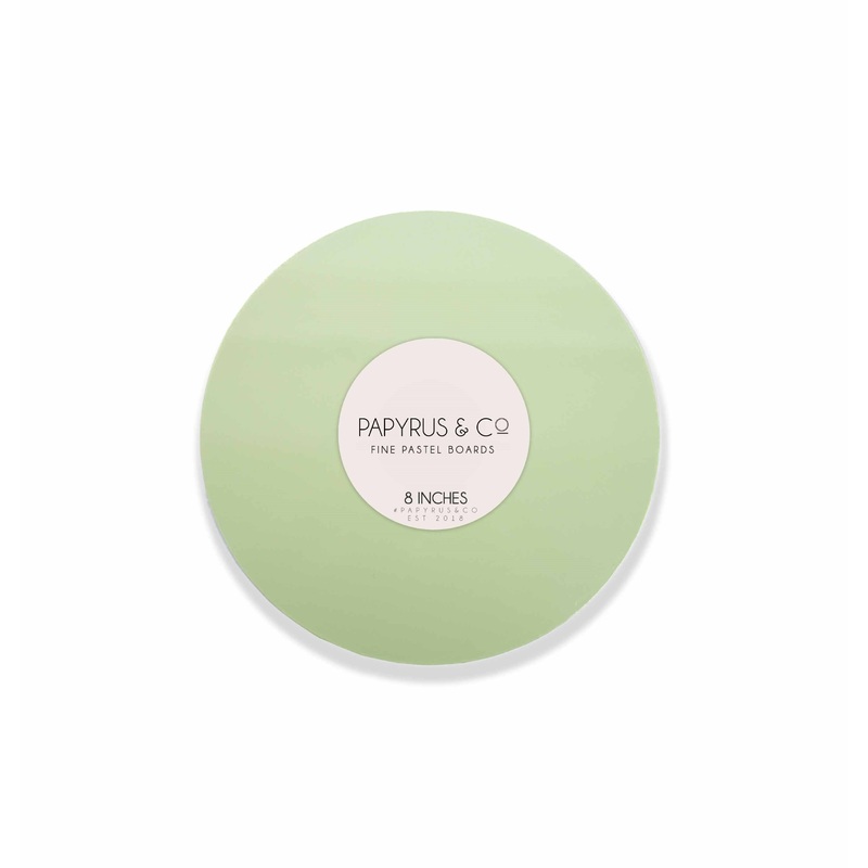 Cake Board Round Pastel Green 8 Inch