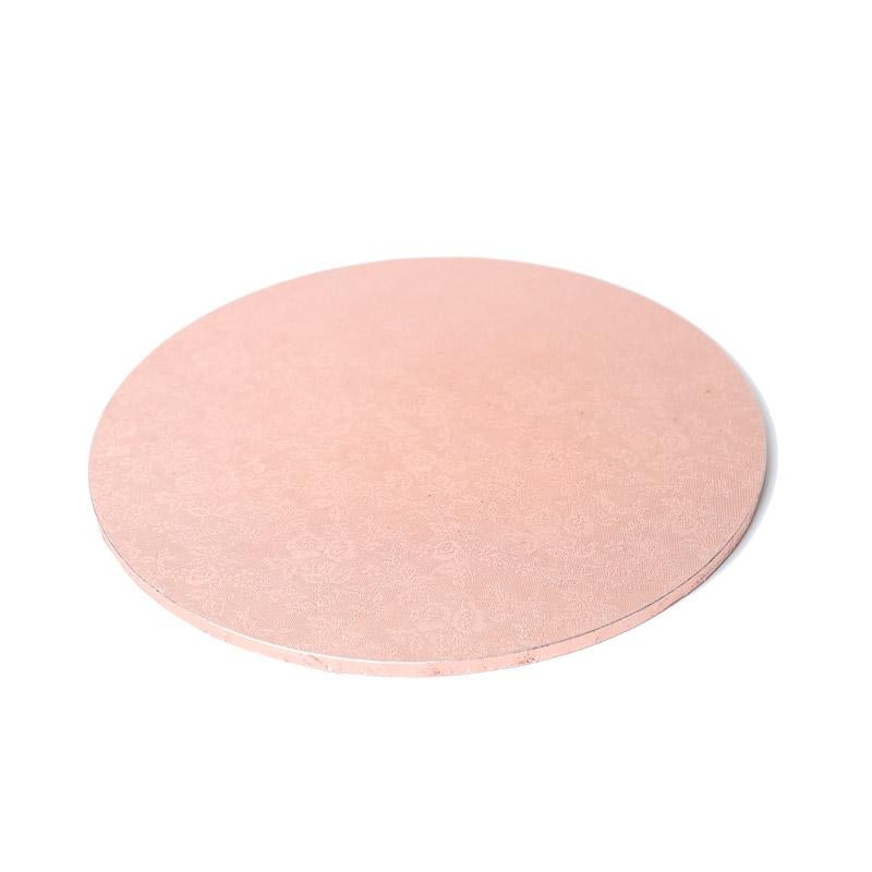 Cake Board Round Rose Gold 5mm 10 Inch