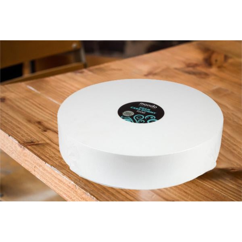 Cake Foam Block/Dummy Round 35cm X 75mm (14x3 inches)