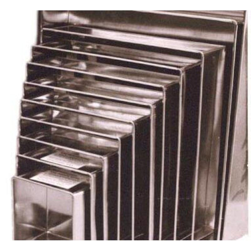 Cake Tin 6 Inch Square X 5 Inch Deep Cecil & Co