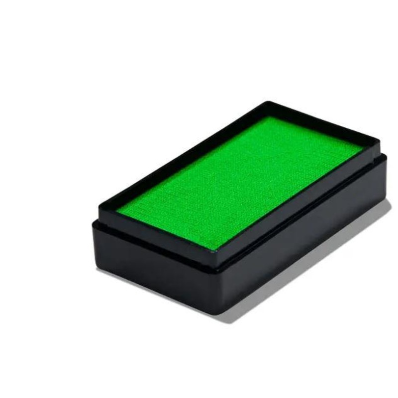 Face & Body Paint Bodyart Green Neon Cake 20g