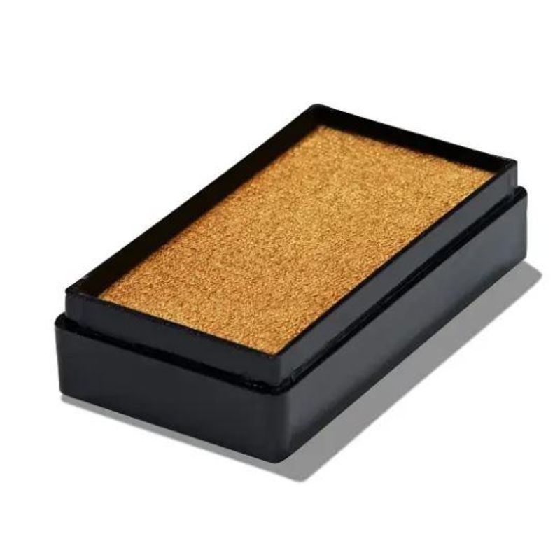 Face & Body Paint Bodyart Metallic Gold Cake 20g