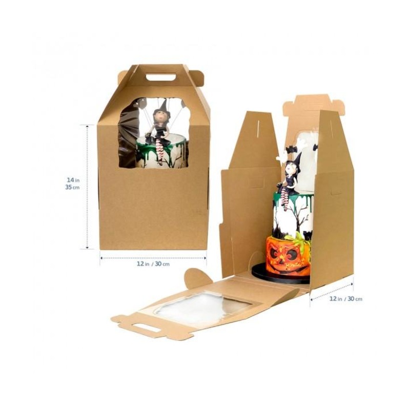 Cake Box Tall Carry 12x12x14 Inch Heavy Duty