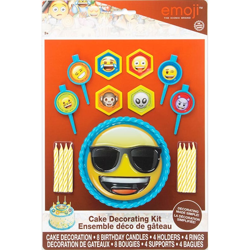 Emoji Cake Deco Kit