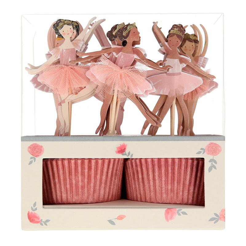Ballerina Cupcake Toppers
