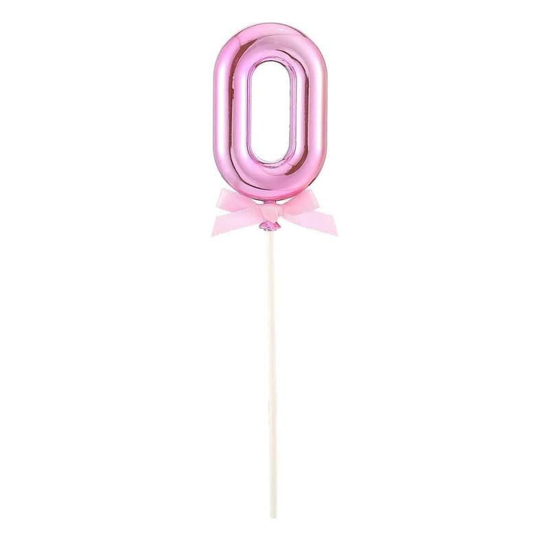 Cake Topper #0, Pink