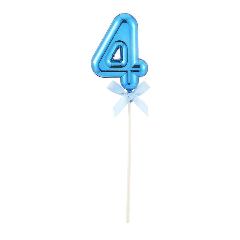 Cake Topper #4, Blue