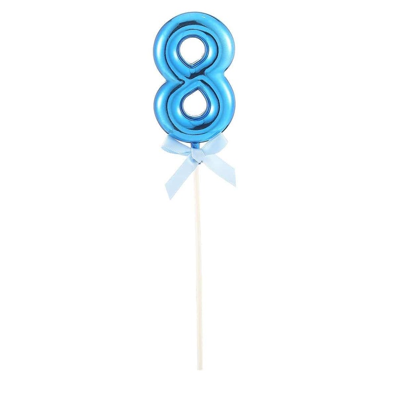 Cake Topper #8, Blue