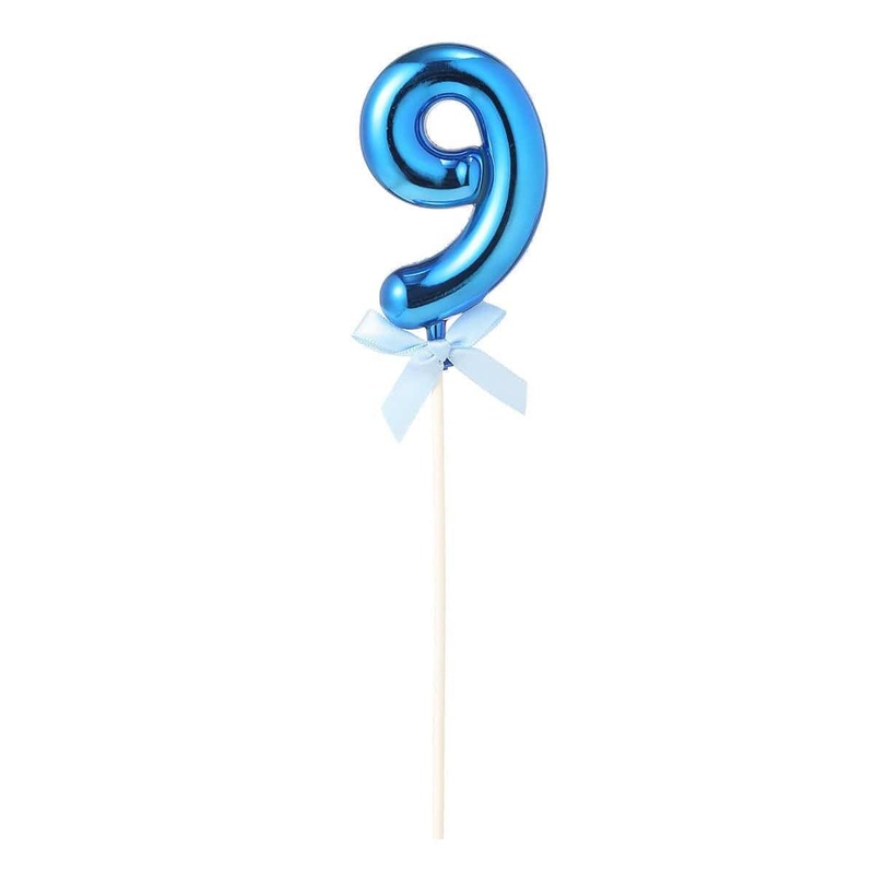 Cake Topper #9, Blue