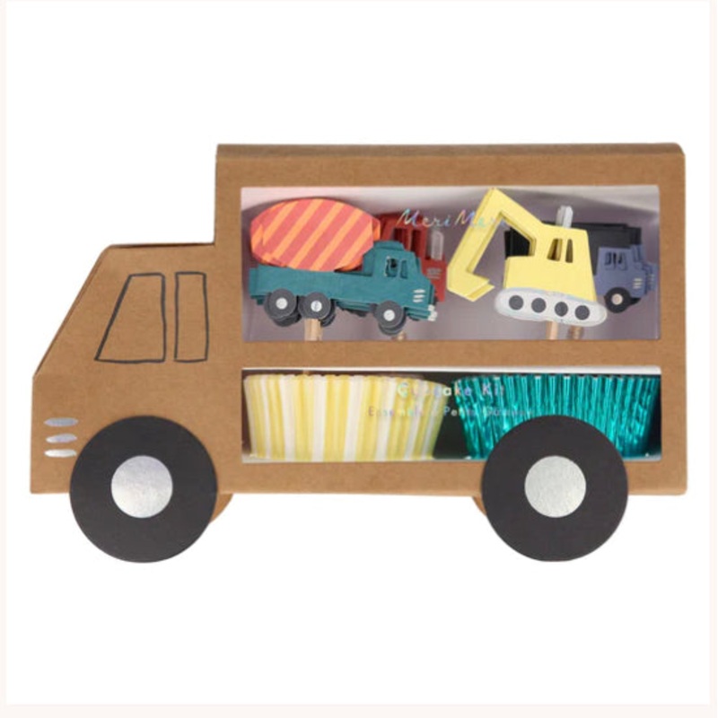 Construction Cupcake Toppers