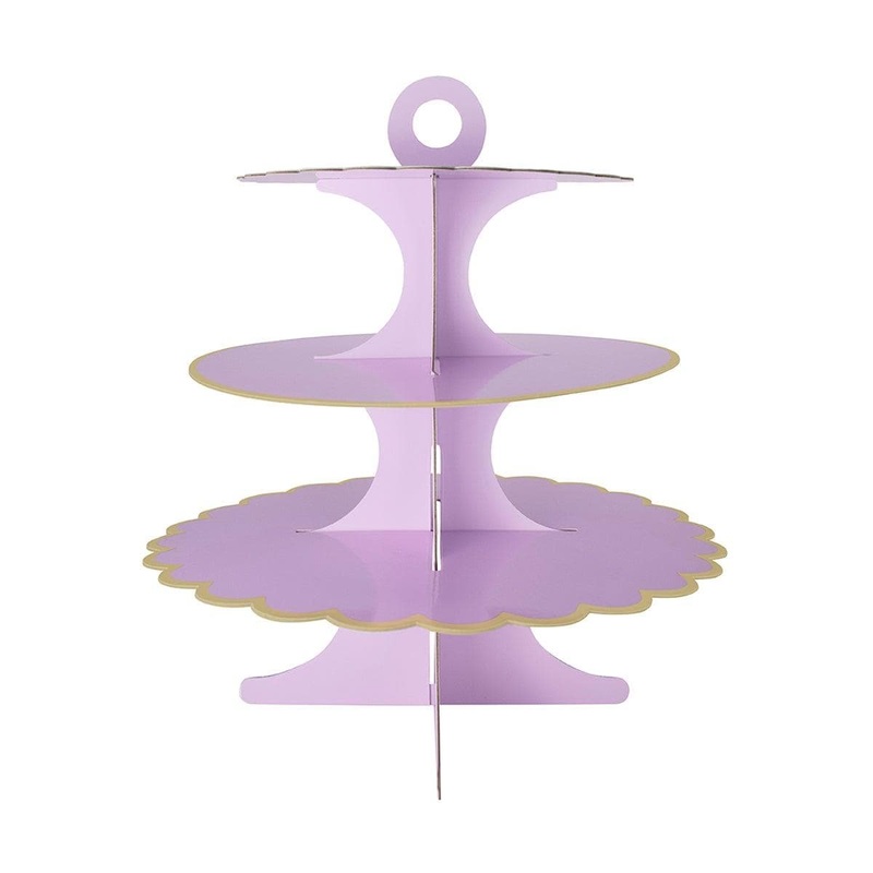 Cupcake Stand 3 Tiers, Lavender
