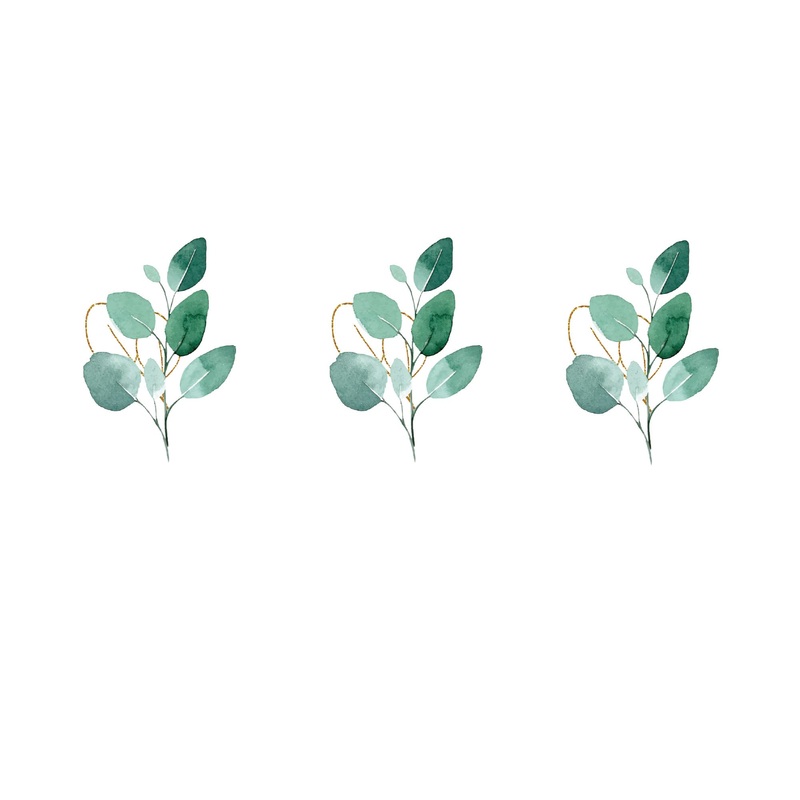 Golden Foliage Cupcake Toppers, 12 Count