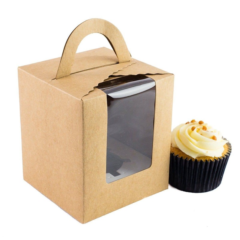 Kraft Individual Cupcake Boxes, 10 Count
