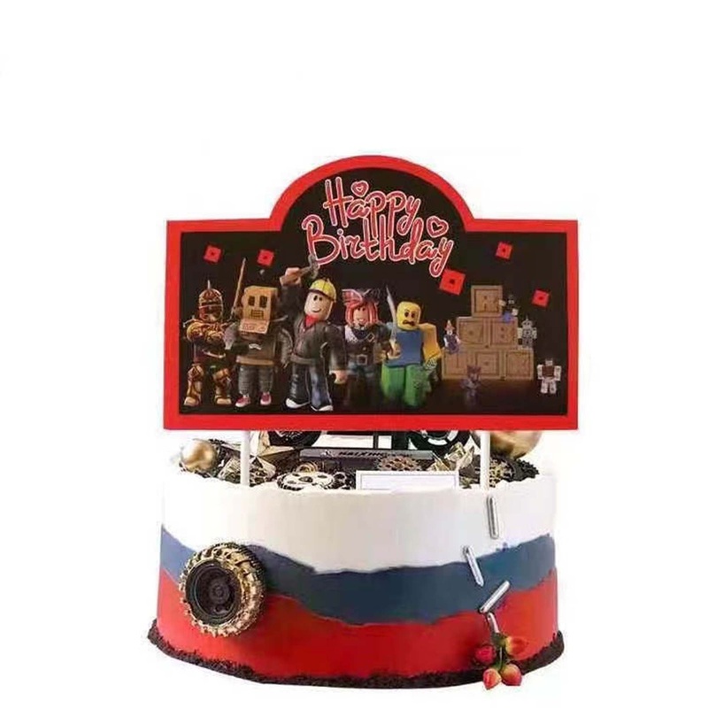 Roblox Birthday Cake Topper, 1 Count