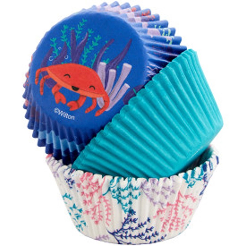 Sea Life Cupcake Cups, 75 Count