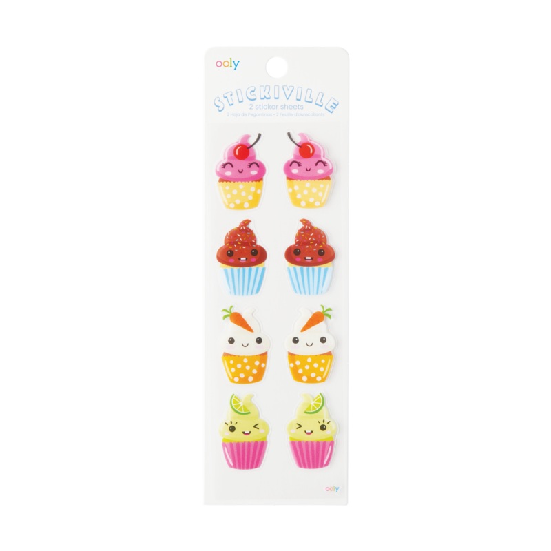 Stickiville Happy Cupcakes Stickers