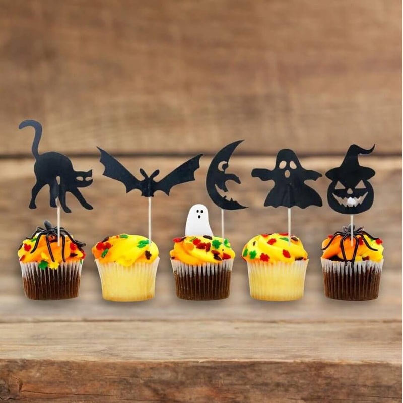 Halloween Party Cupcake Picks 15pk