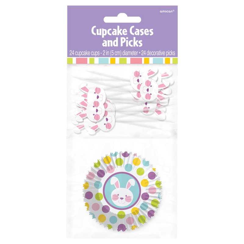 Easter Cupcake Cases & Picks