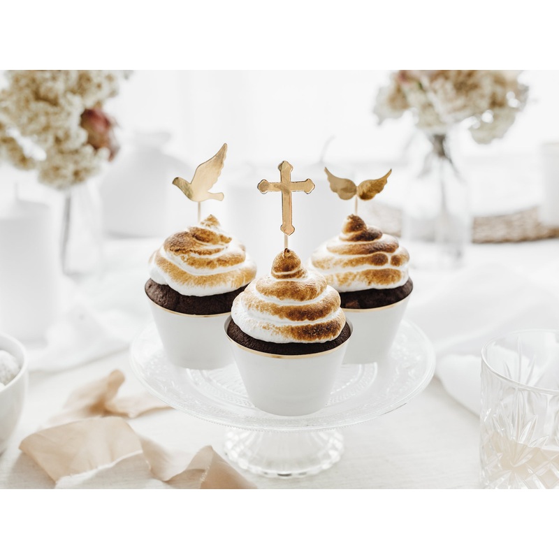 First Communion Cupcake Toppers