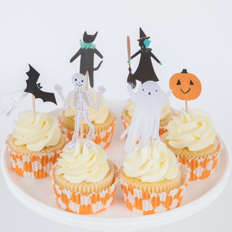 Happy Halloween Cupcake Kit (x 24 toppers)