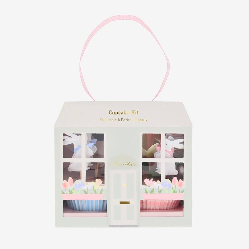 Pques - Kit 24 cupcakes lapin de Pques