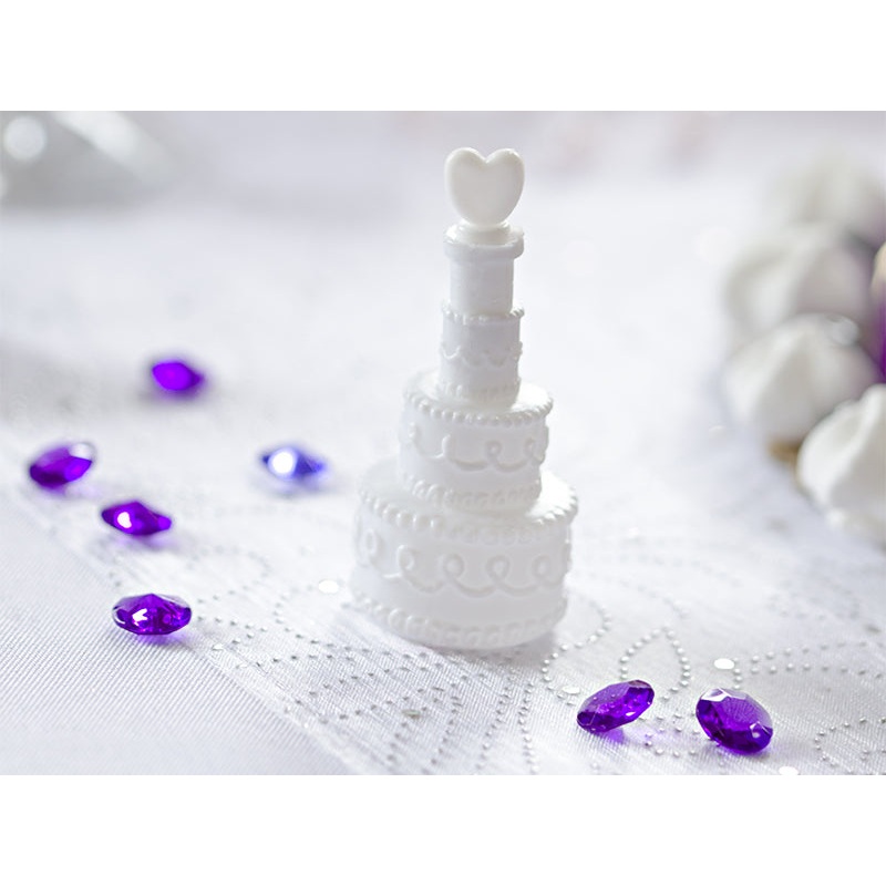 Wedding Cake Bubbles White 24 Pack