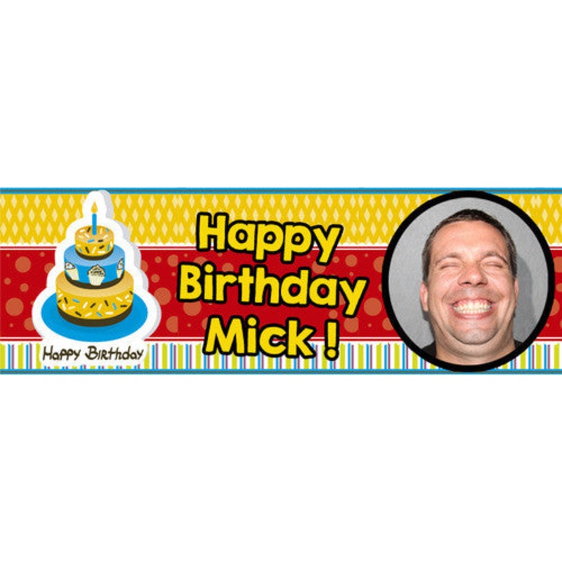 Birthday Cake Banner