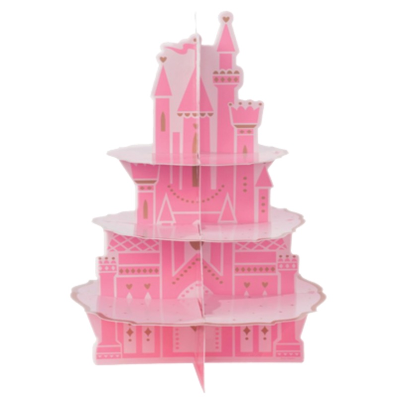 Disney Princess Castle Cupcake Stand 3 Tiers
